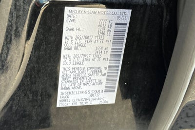 2023 Nissan Frontier PRO-X