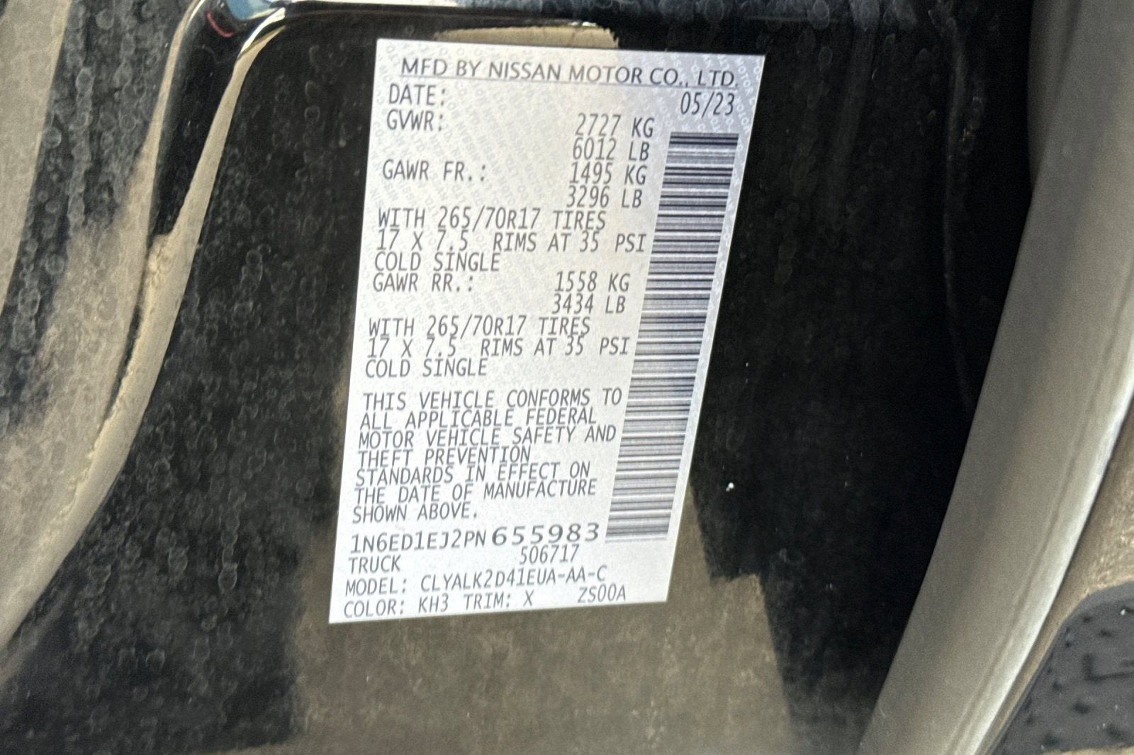 2023 Nissan Frontier PRO-X