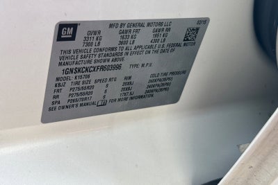 2015 Chevrolet Tahoe LTZ