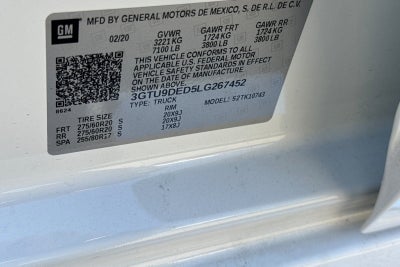 2020 GMC Sierra 1500 SLT