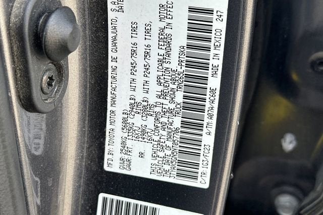 2022 Toyota Tacoma 2WD SR5