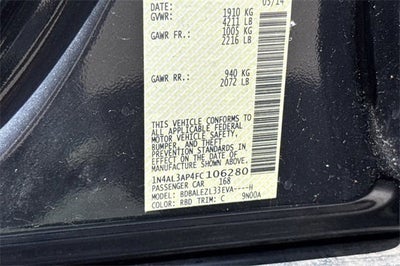 2015 Nissan Altima 2.5 S