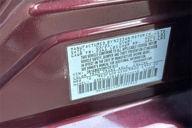 2021 Nissan Sentra SV