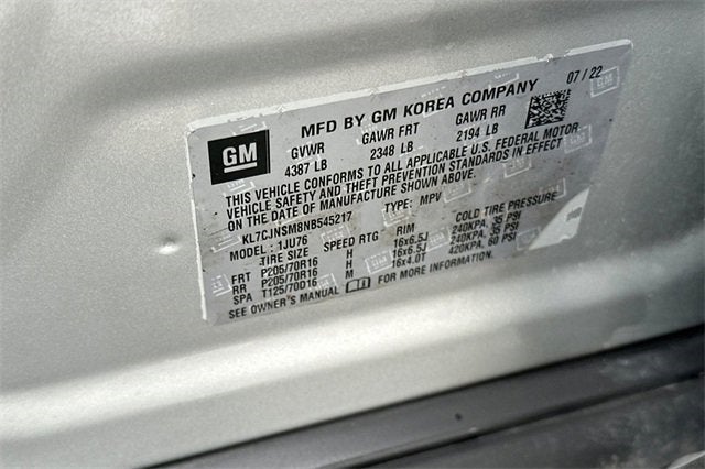 2022 Chevrolet Trax LS