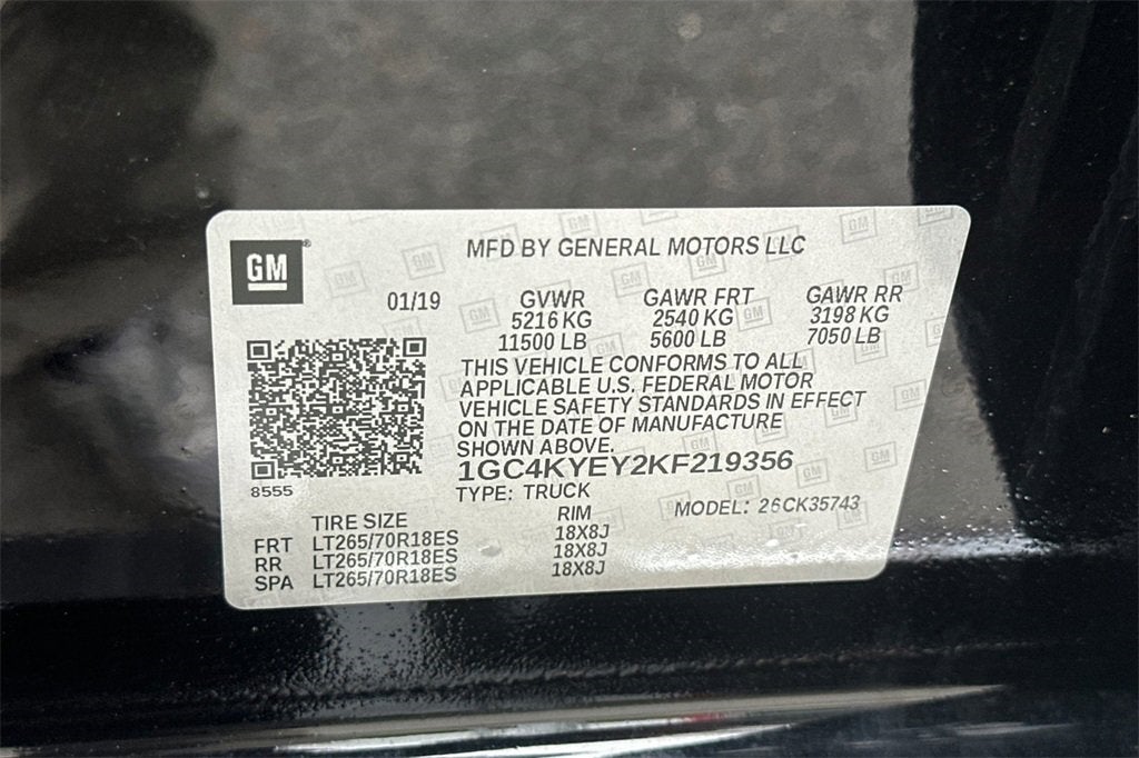 2019 Chevrolet Silverado 3500HD High Country