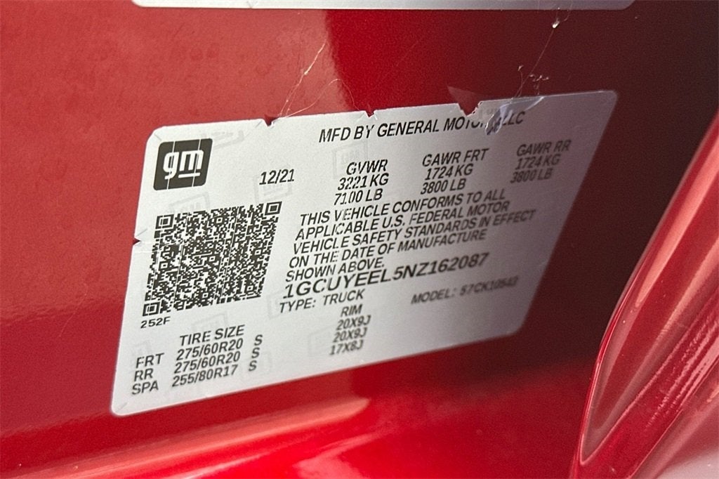 2022 Chevrolet Silverado 1500 LTD RST