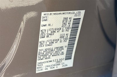 2021 Nissan Titan XD PRO-4X