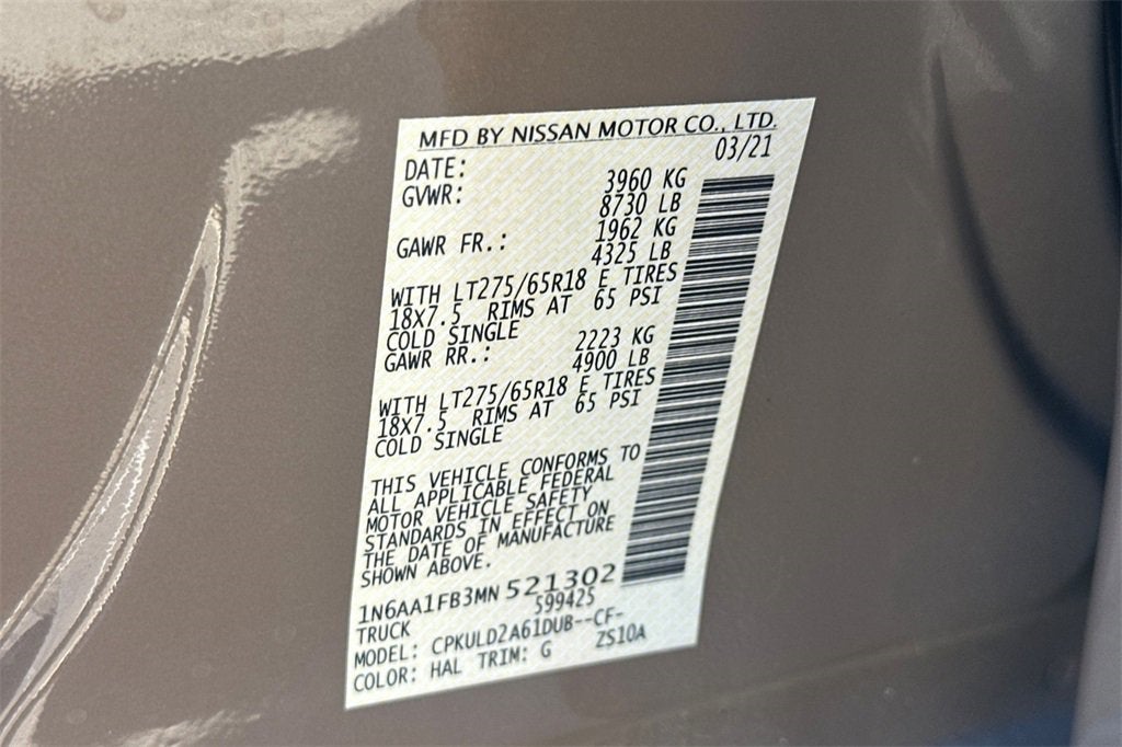 2021 Nissan Titan XD PRO-4X