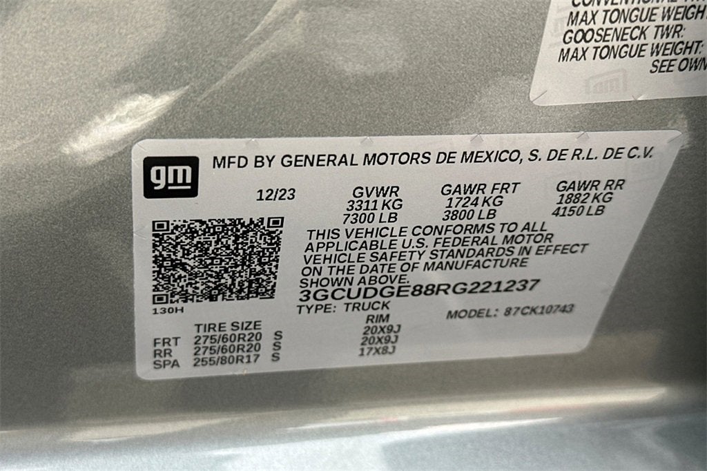 2024 Chevrolet Silverado 1500 LTZ