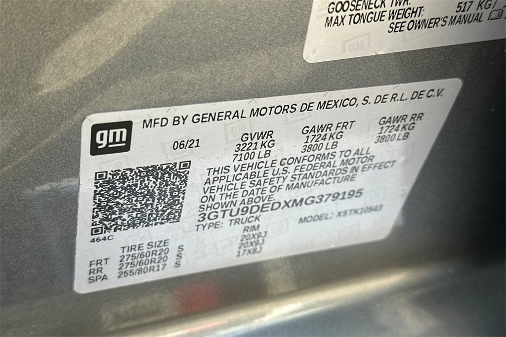 2021 GMC Sierra 1500 SLT