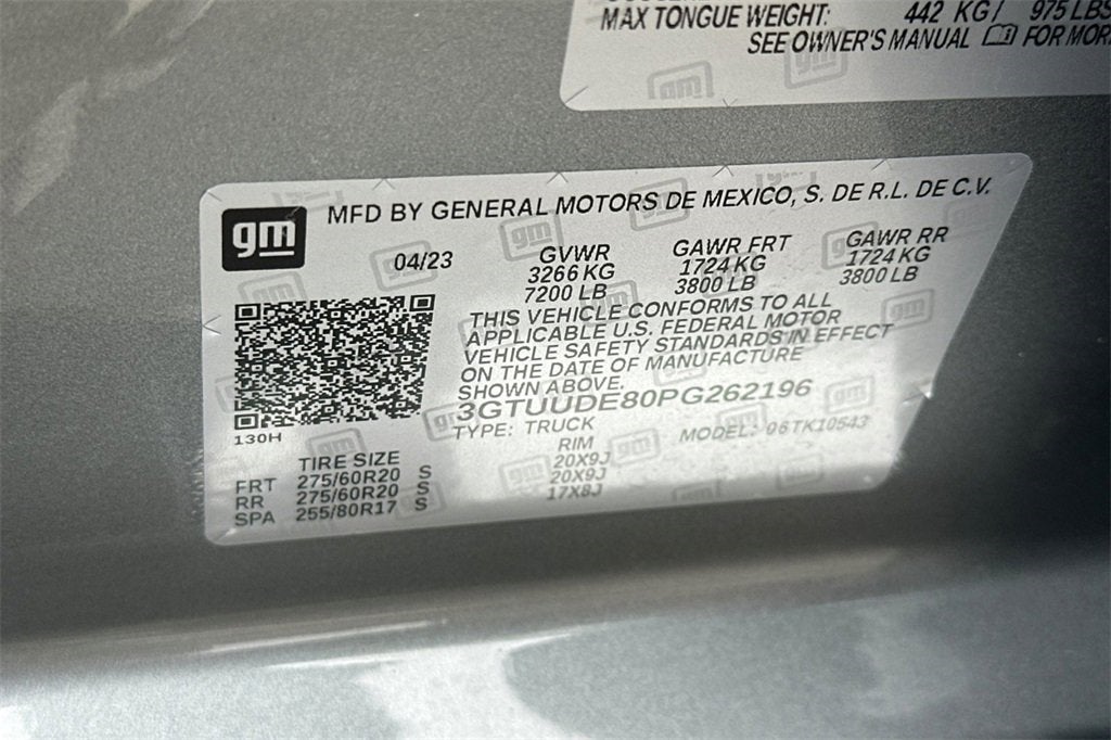 2023 GMC Sierra 1500 SLT