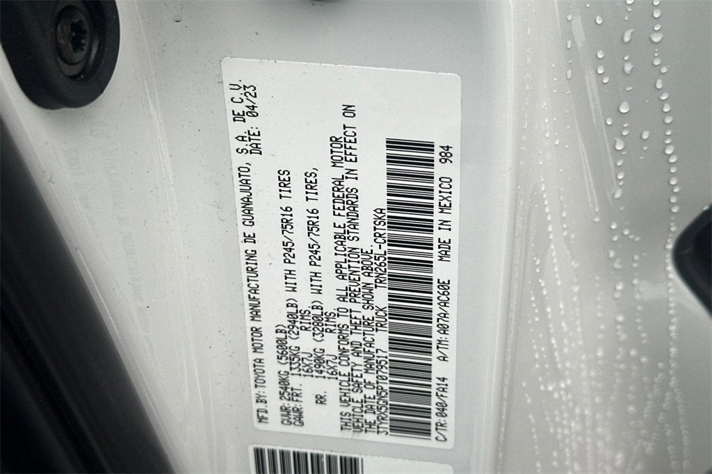 2023 Toyota Tacoma 2WD SR5