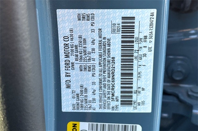 2022 Ford Bronco Sport Outer Banks