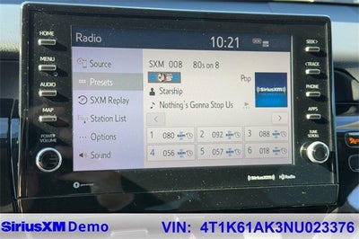 2022 Toyota Camry XSE