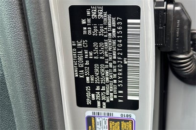 2026 Kia Sorento X-Line SX