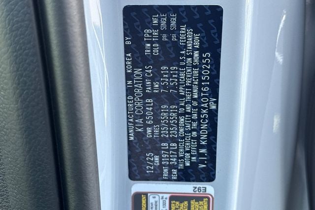 2026 Kia Carnival Hybrid EX