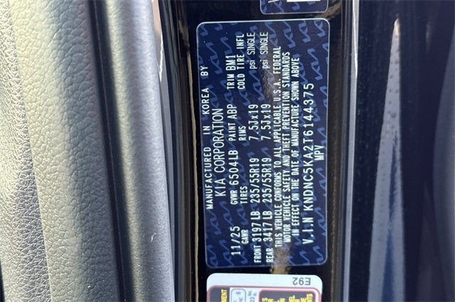 2026 Kia Carnival Hybrid EX