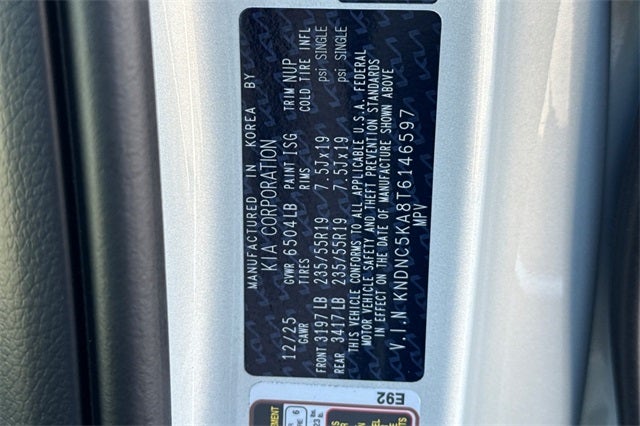 2026 Kia Carnival Hybrid EX