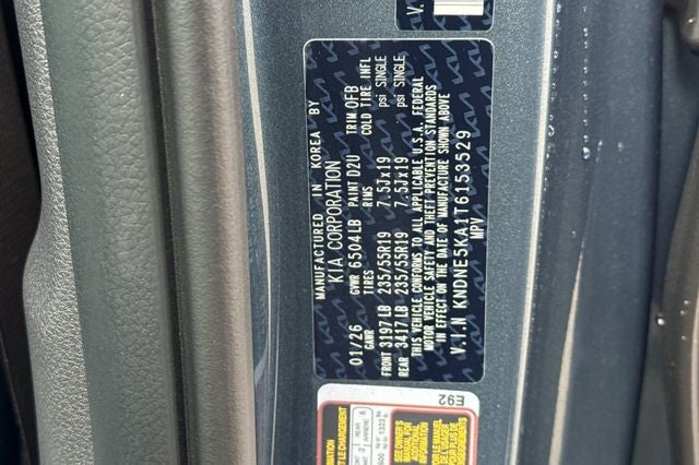 2026 Kia Carnival Hybrid SX