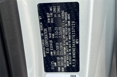 2026 Kia Carnival Hybrid SX