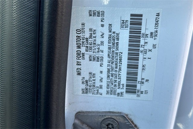 2017 Ford Transit Connect Van XLT LWB