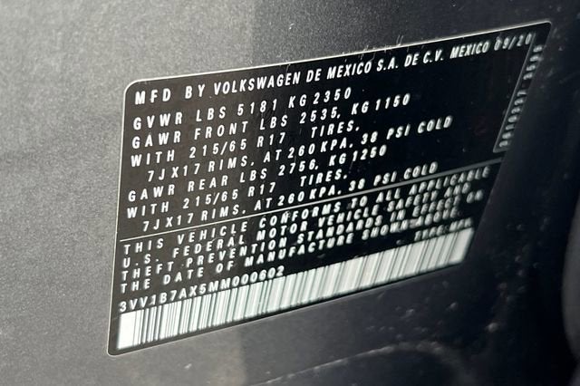 2021 Volkswagen Tiguan S