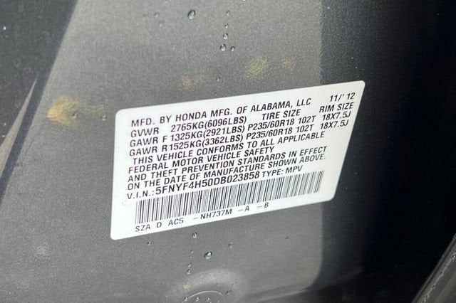 2013 Honda Pilot EX-L