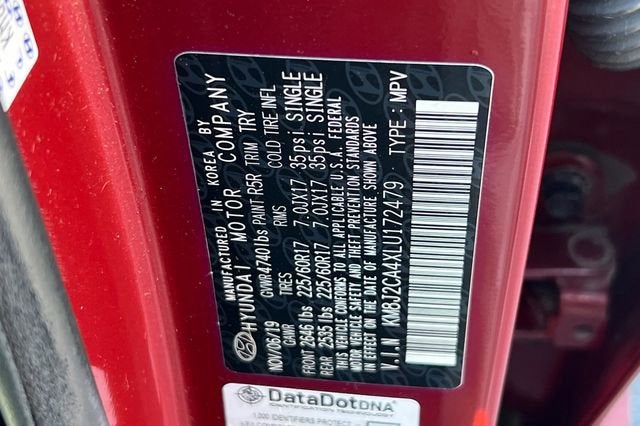 2020 Hyundai Tucson SE