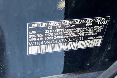 2024 Mercedes-Benz GLB 250 GLB 250