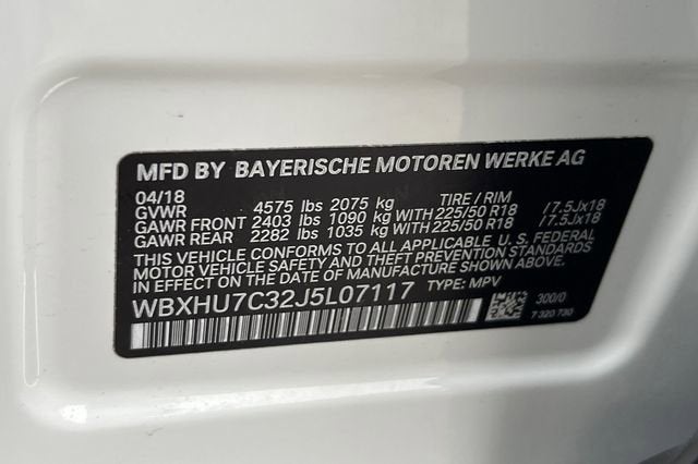 2018 BMW X1 sDrive28i