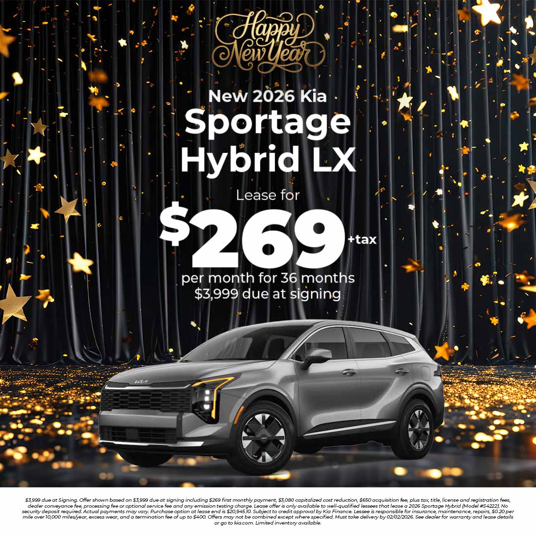 New 2026 Sportage Hybrid LX