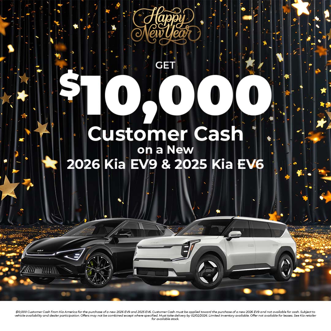 New 2026 Kia EV9 and 2025 Kia EV6